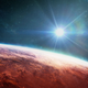 An artist's impression of the surface of WASP-39b.